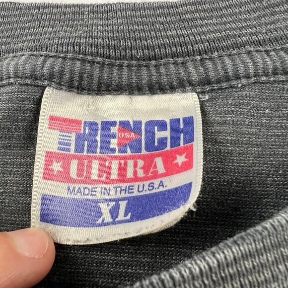 Dallas Cowboys Vintage men’s T-shirt Pinstripe Trench Ultra USA Made Size XL '94 - Picture 3 of 8